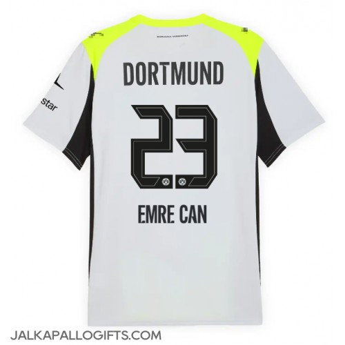 Borussia Dortmund Emre Can #23 Vieraspaita 2025-26 Lyhythihainen